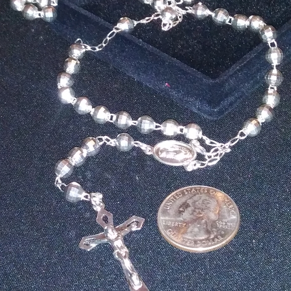 “BIG ROSARY” - 925 SS - Picture 3 of 5
